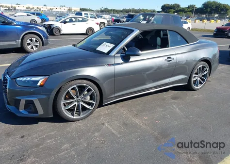 2024 Audi A5 Cabriolet Premium Plus 45 Tfsi S Line Quattro S Tronic z USA, uszkodzony, nr VIN WAU4AGF53RN001537